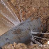 Broken Water Main Elizabeth and Chantilly Street