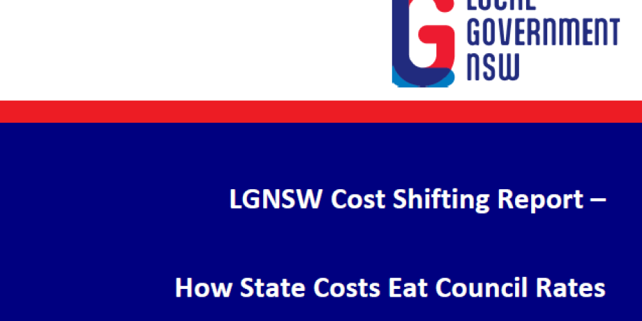 LGNSW Cost Shift Report - Image of the Cover