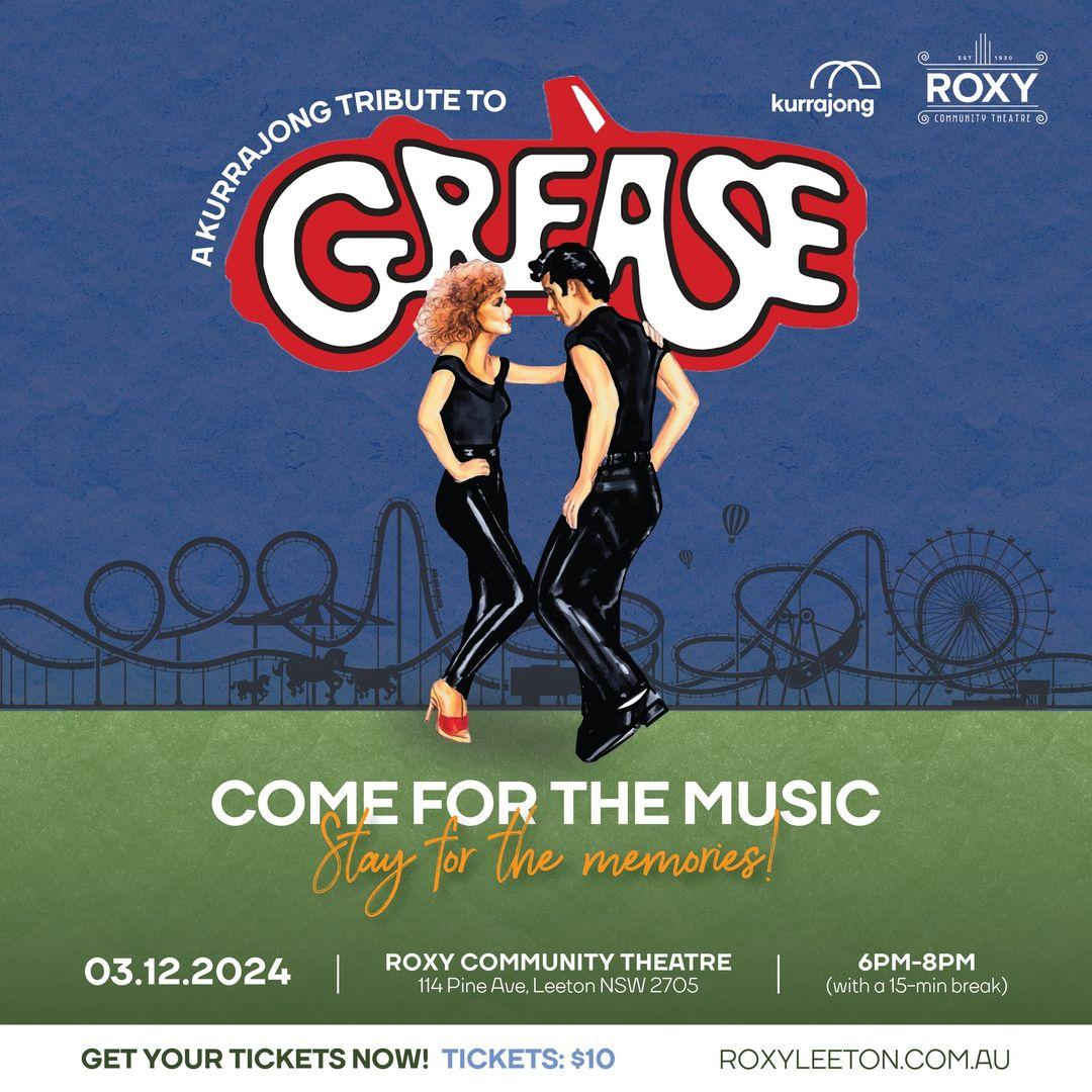 Kurrajong presenting A Tribute to Grease