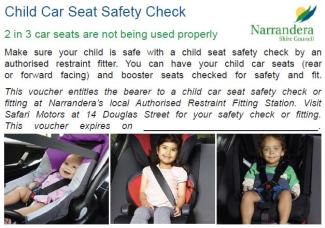 Child Restraint Voucher