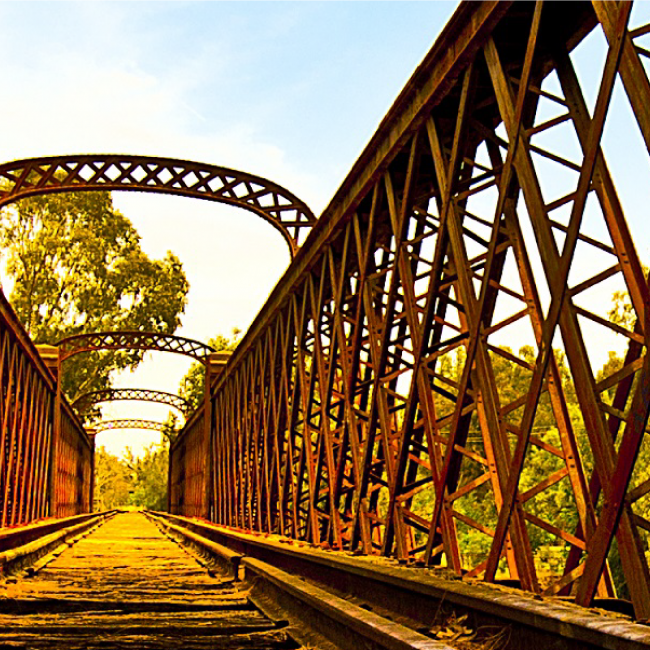 Heriatage Lattice Railway Bridge