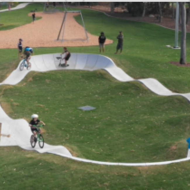 Barellan Bike Pump Track Concept only